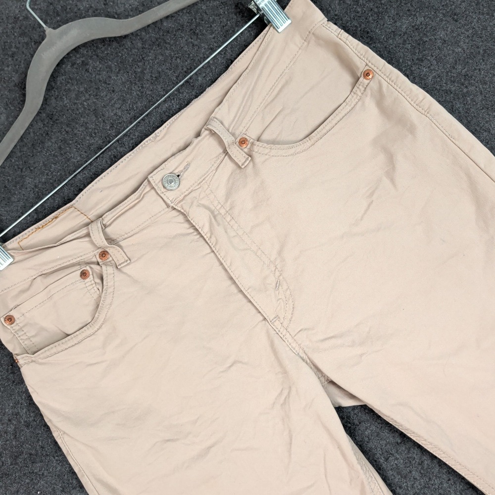 Levis 511 Slim Fit Beige Khaki Pants Mens 34x32